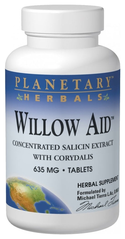 Willow Aid 635 mg 60 Tablets