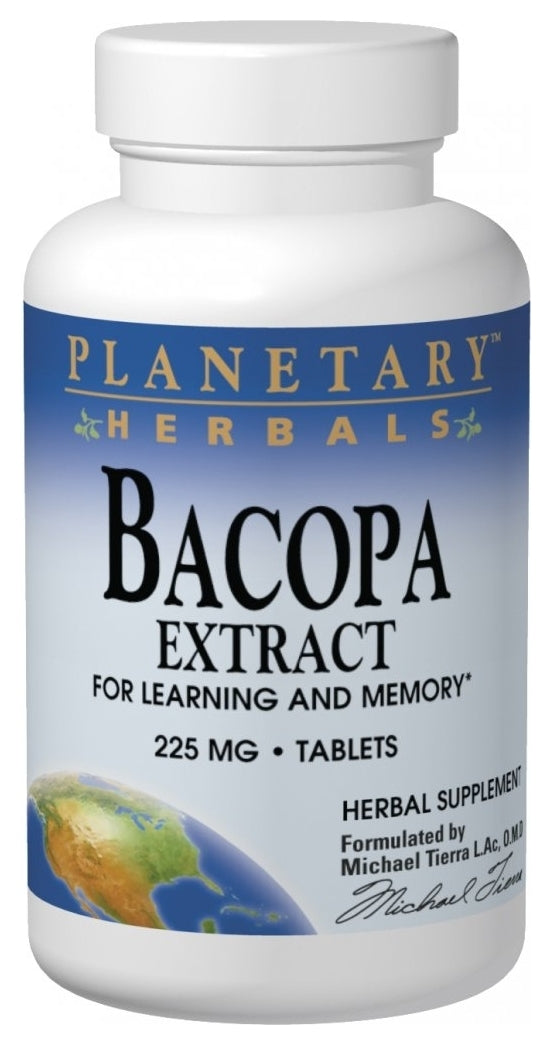 Bacopa Extract 225 mg 120 Tablets