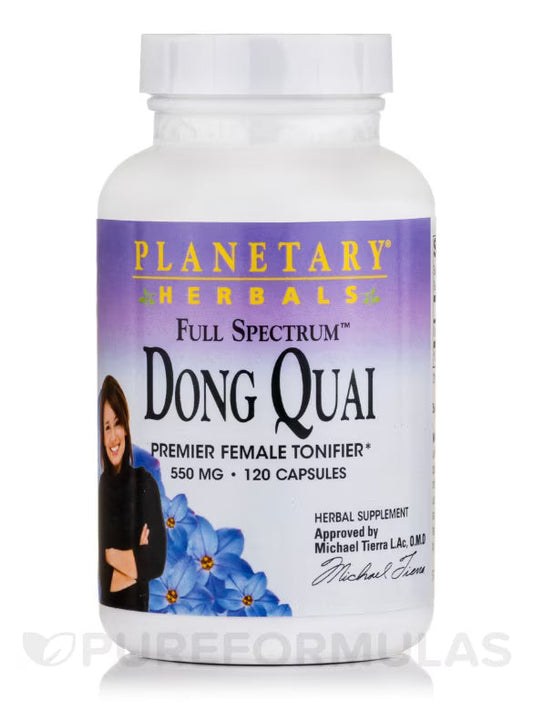 Full Spectrum Dong Quai 550 mg 120 Capsules