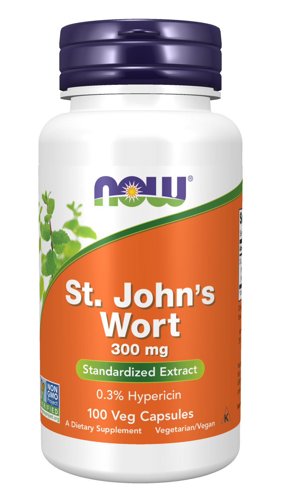 St. John's Wort Standardized Extract 300 mg 100 Veg Capsules