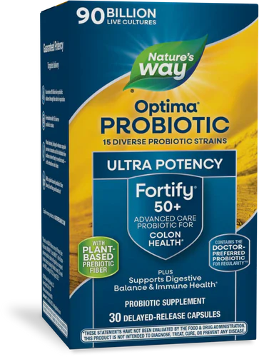 Fortify Optima, Age 50+ 30 Delayed-Release Capsules by Nature's Way