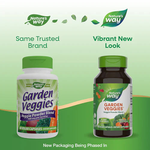 Garden Veggies 60 Vegetarian Capsules by Nature's Way