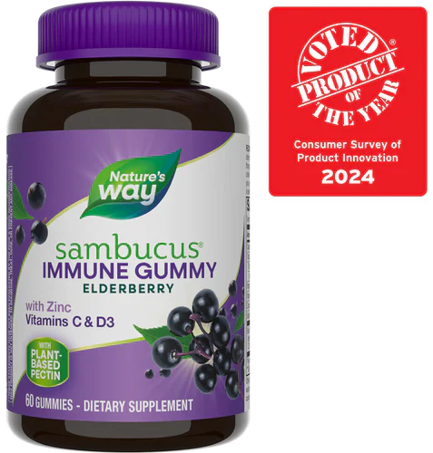 Sambucus Gummies 60 Gummies by Nature's Way