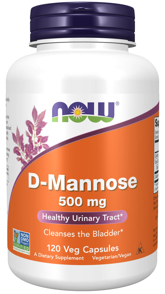 D-Mannose 500 mg 120 Veg Capsules