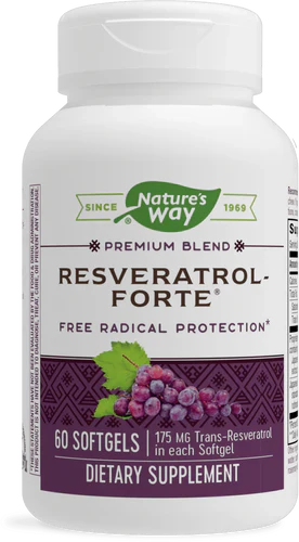 Resveratrol-Forte 175 mg 60 Softgels by Nature's Way