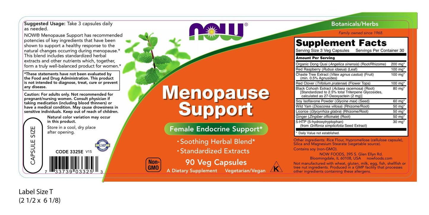 Menopause Support 90 Veg Capsules