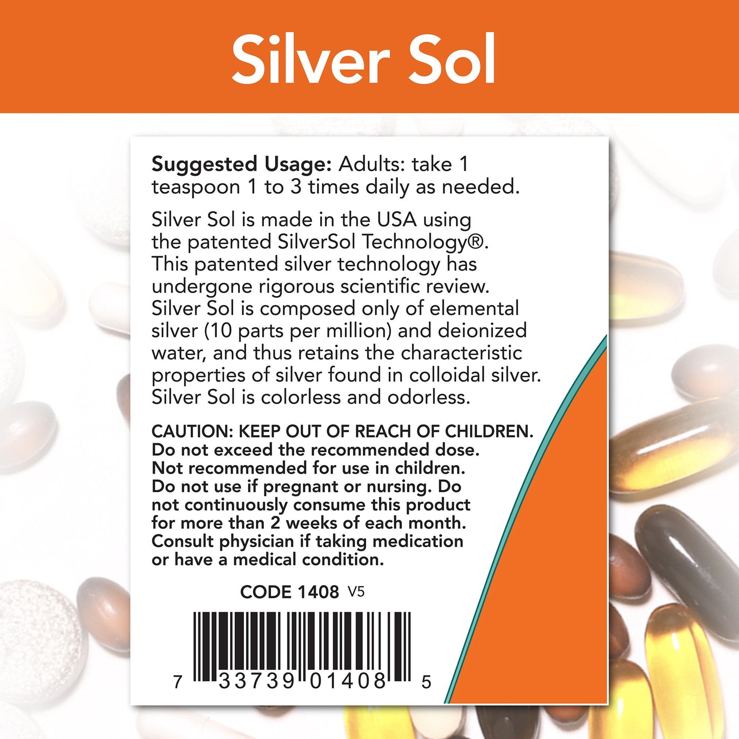 Silver Sol 8 fl oz (237 ml), by NOW Foods