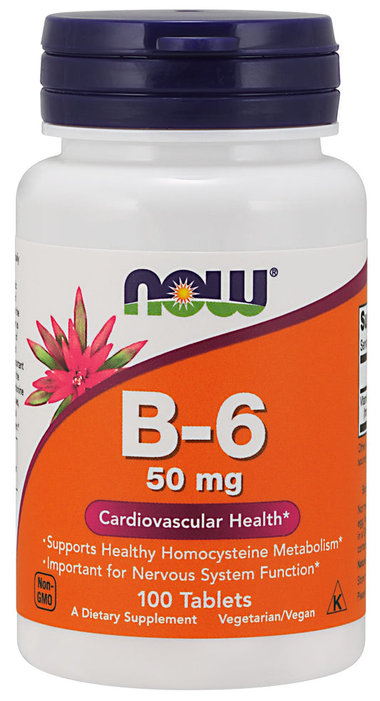 B-6 50 mg 100 Tablets - Discontinued