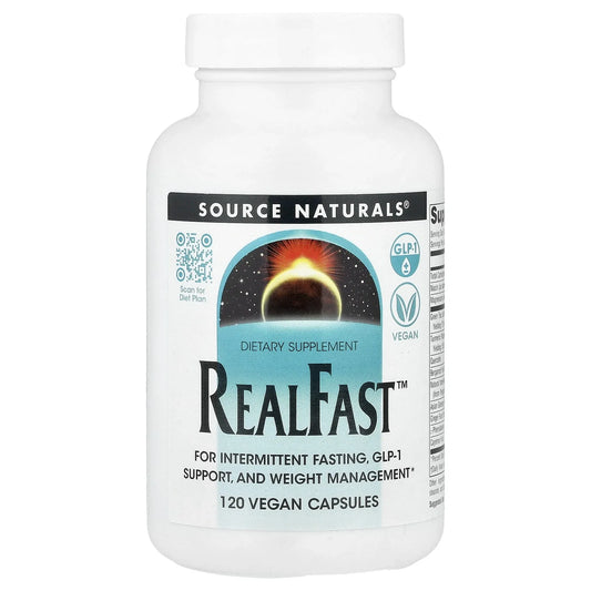 RealFast™ 120 Vegan Capsules by Source Naturals