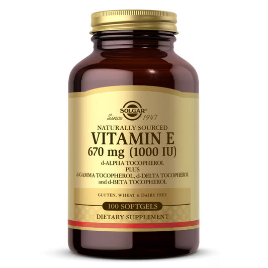 Natural Source Vitamin E 670 mg (1,000 IU) 100 Softgels