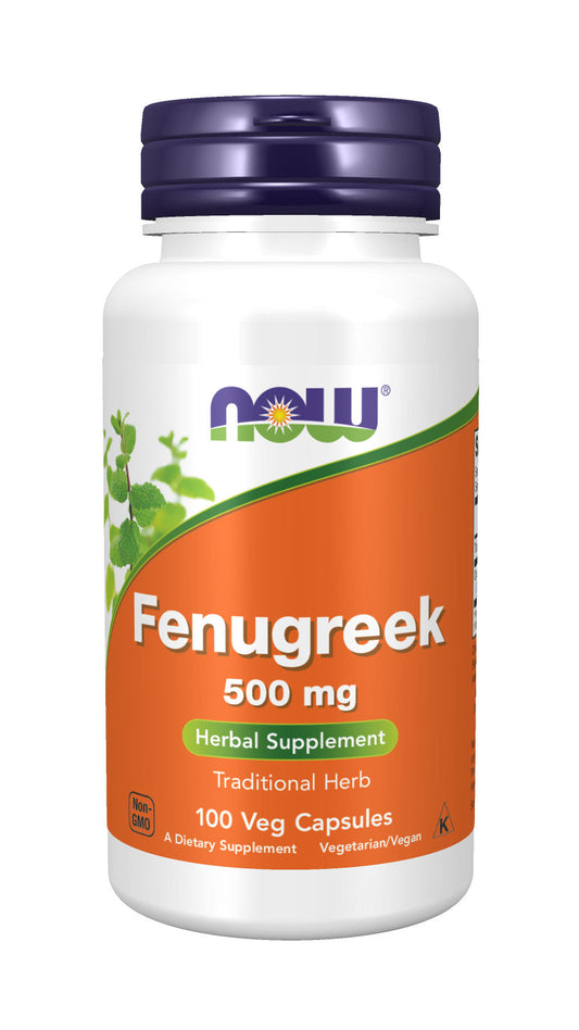 Fenugreek 500 mg 100 Veg Capsules