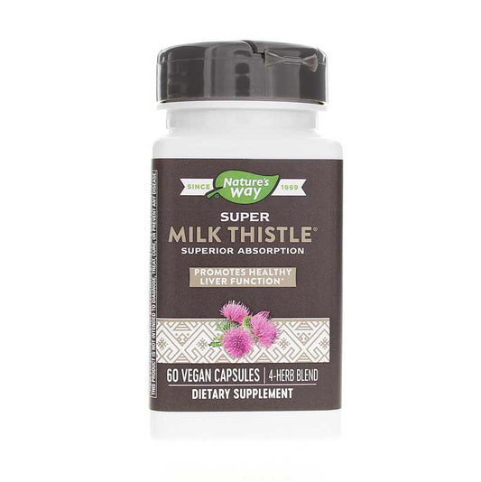 Super Milk Thistle 60 Veg Capsules by Nature's Way