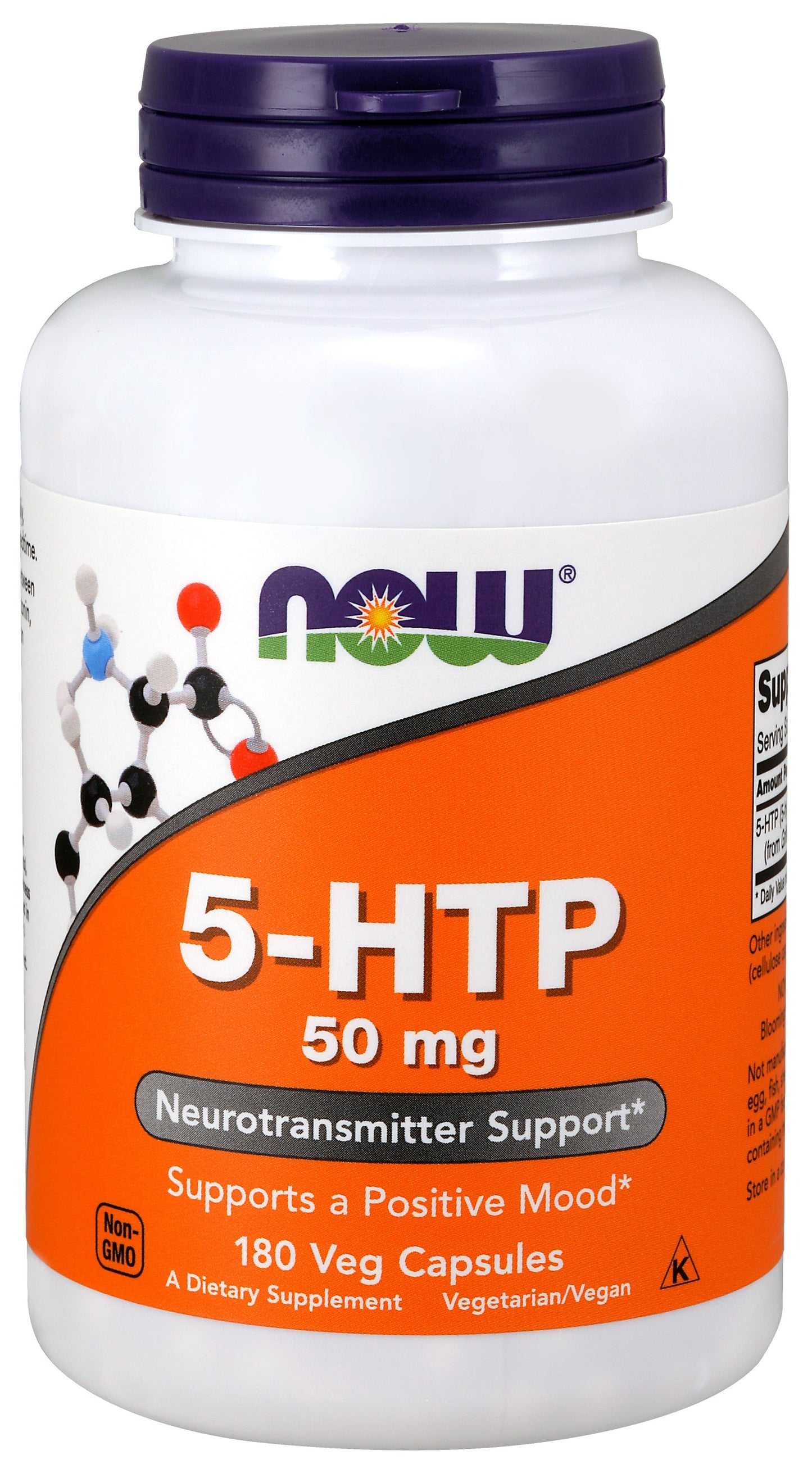 5-HTP 50 mg 180 Veg Capsules