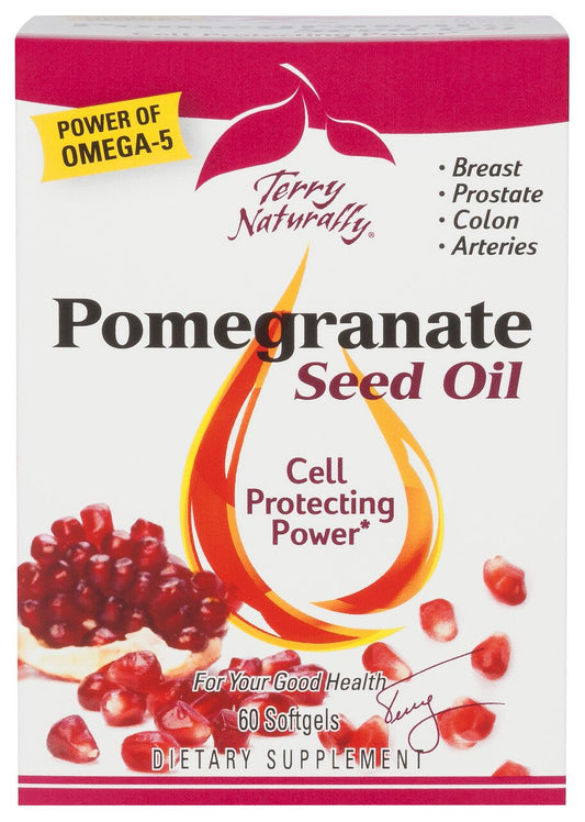 Terry Naturally Pomegranate Seed Oil 60 Softgels