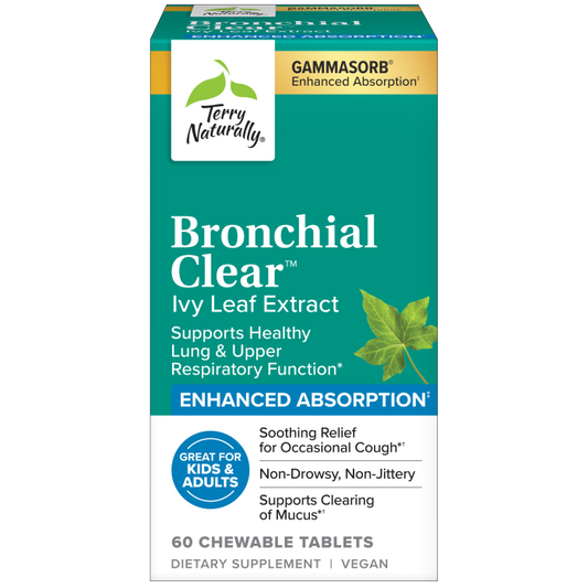 Bronchial Clear Ivy Leaf Extract 60 Chewable Tablets