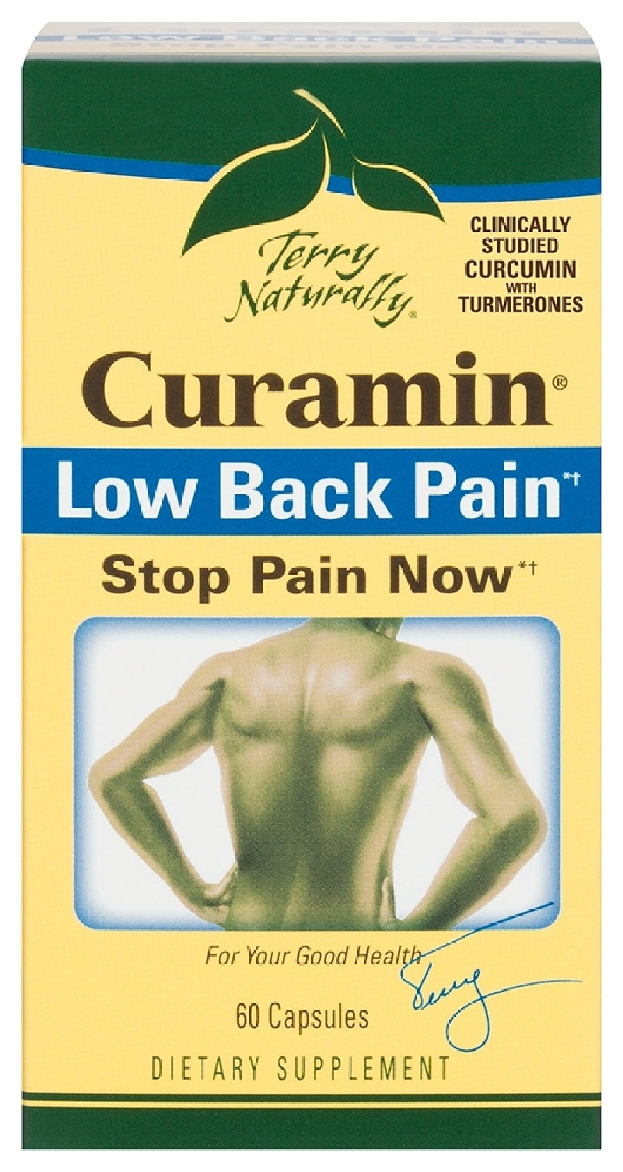 Terry Naturally Curamin Low Back Pain 60 Capsules