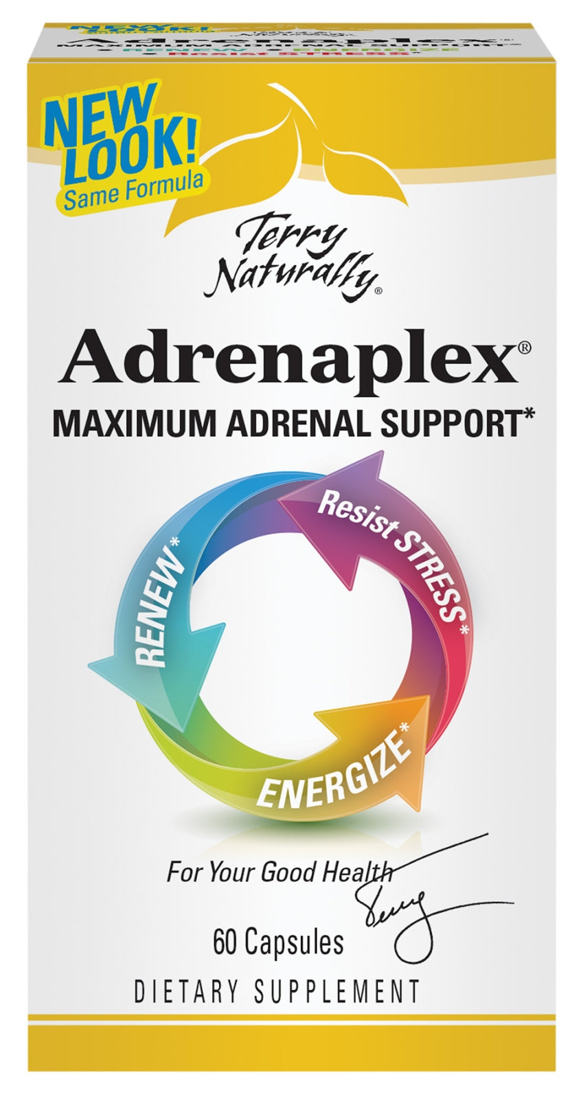 Terry Naturally Adrenaplex 60 Capsules