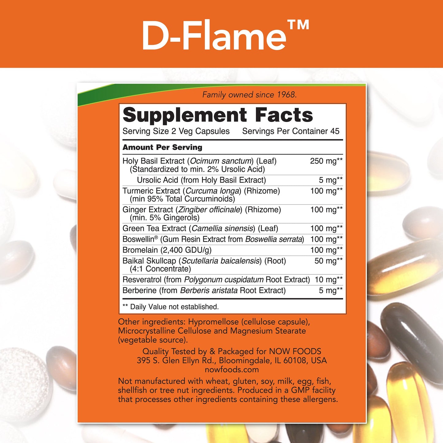 D-Flame 90 Veg Capsules