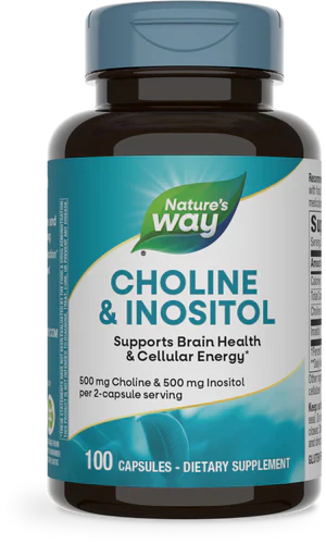 Choline & Inositol 100 Capsules by Nature's Way