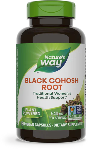 Black Cohosh Root 540 mg 180 Vegetarian Capsules by Nature's Way