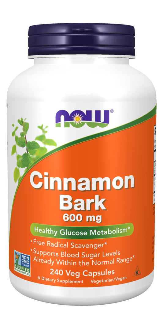 Cinnamon Bark 600 mg 240 Capsules