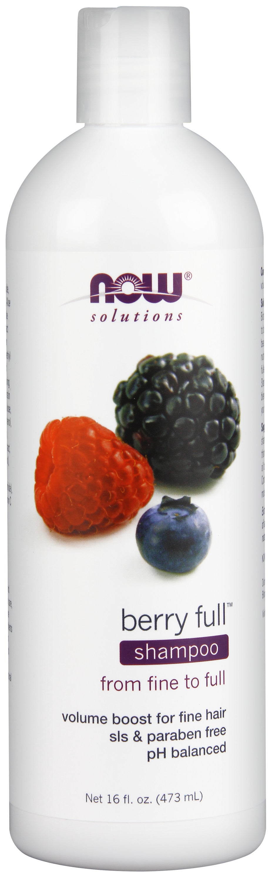 Now Solutions - Berry Full Shampoo 16 fl oz (473 ml)