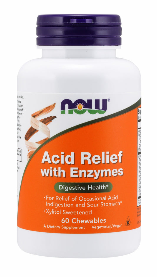 Acid Relief with Enzymes 60 Chewables