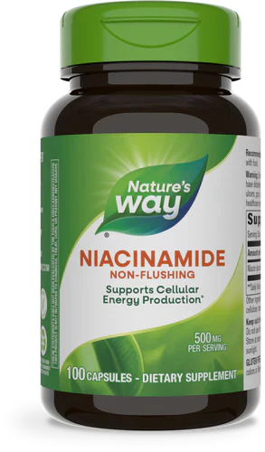 Niacinamide 500 mg 100 Capsules by Nature's Way