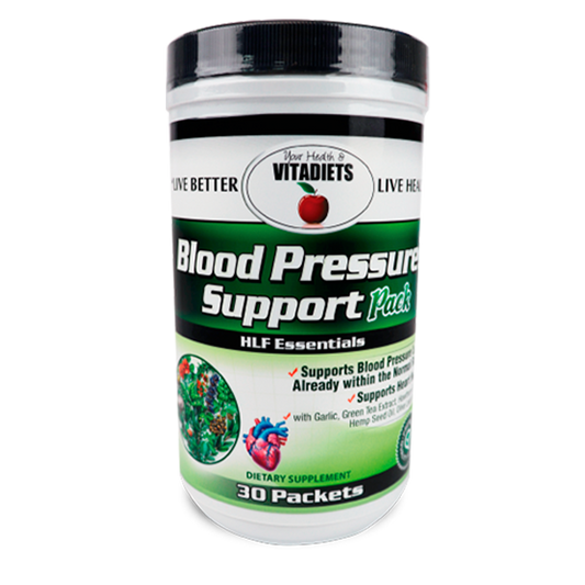 Blood Pressure Support 30 Packets by Your Health & Vitadiets