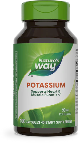 Potassium 99 mg 100 Capsules