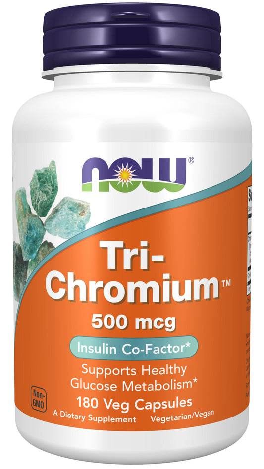 Tri-Chromium 500 mcg 180 Veg Capsules