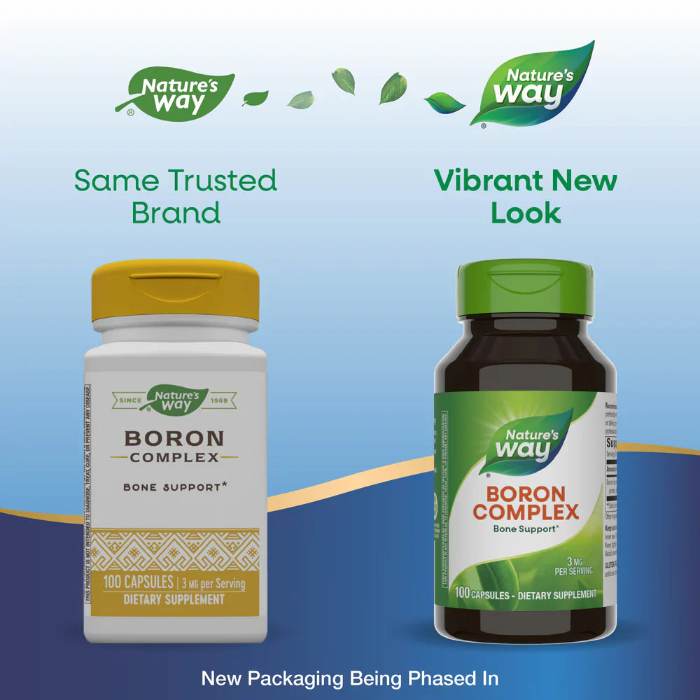 Boron Complex 3 mg 100 Capsules by Nature's Way