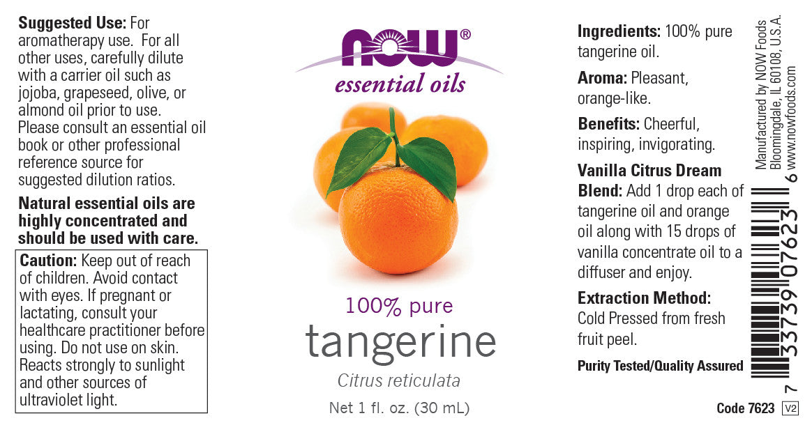 Tangerine Oil 1 fl oz (30 ml) | By Now Essential Oils - Best Price