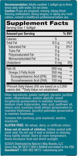Super Fisol Fish Oil 90 Softgels