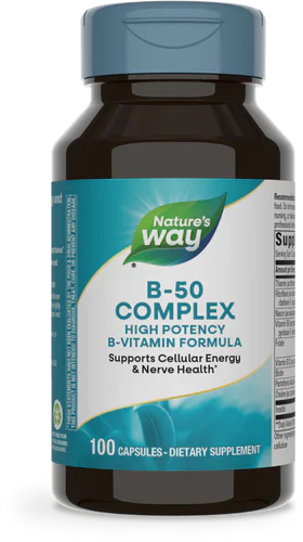 B-50 Complex 100 Capsules by Nature's Way