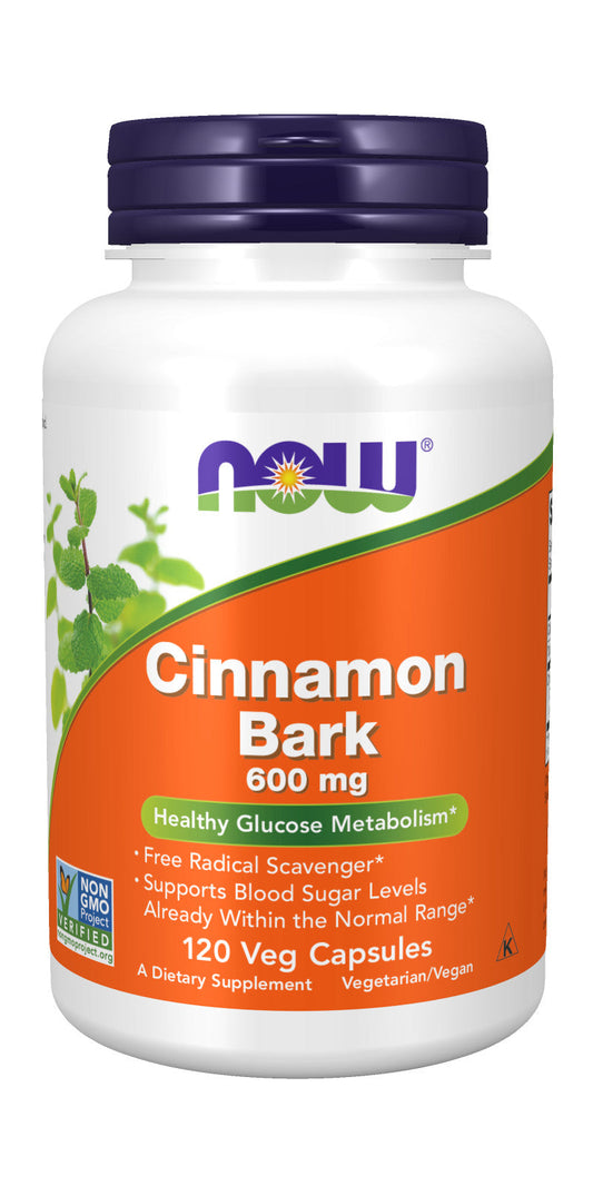 Cinnamon Bark 600 mg 120 Capsules