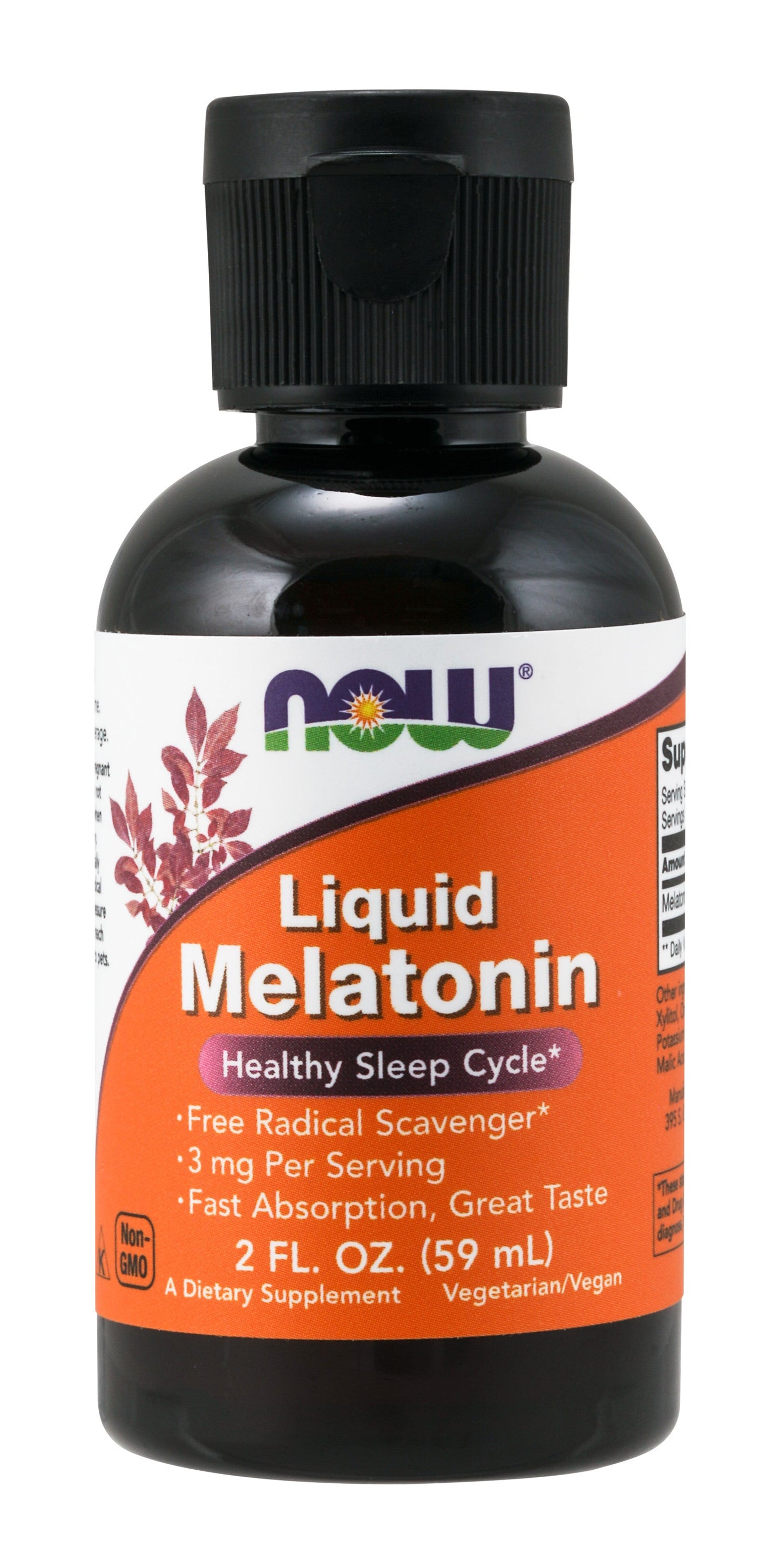 Liquid Melatonin 2 fl oz (60 ml)