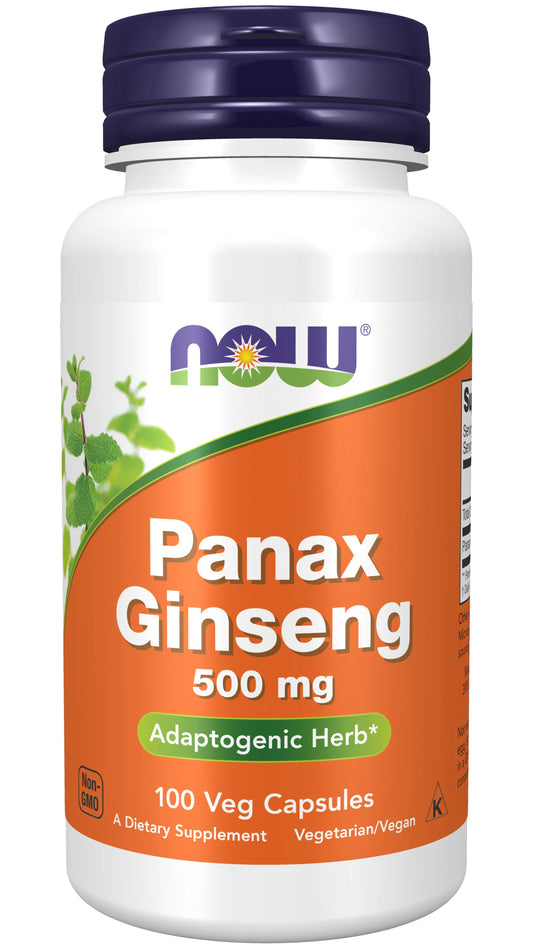 Panax Ginseng 500 mg 100 Capsules