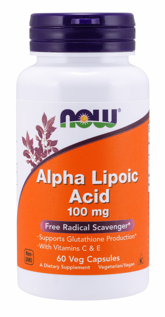 Alpha Lipoic Acid 100 mg 60 Veg Capsules